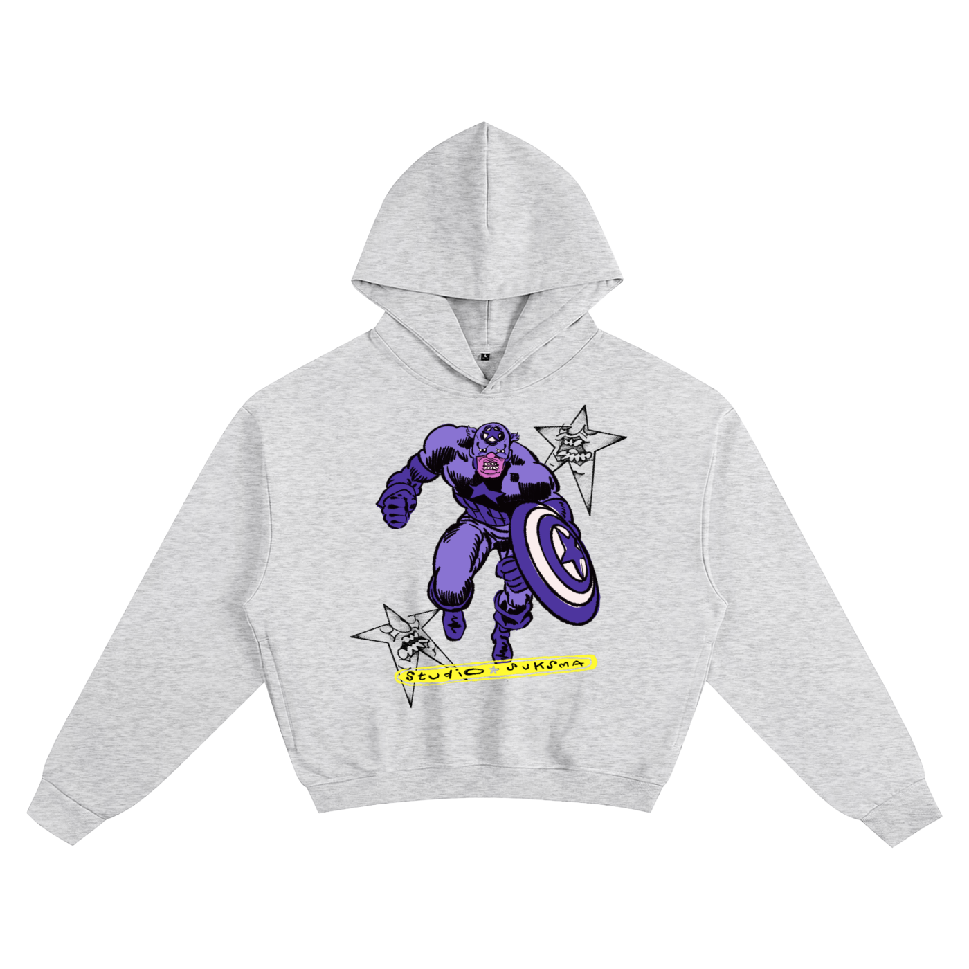 Captain Madman Boxy Hoodie
